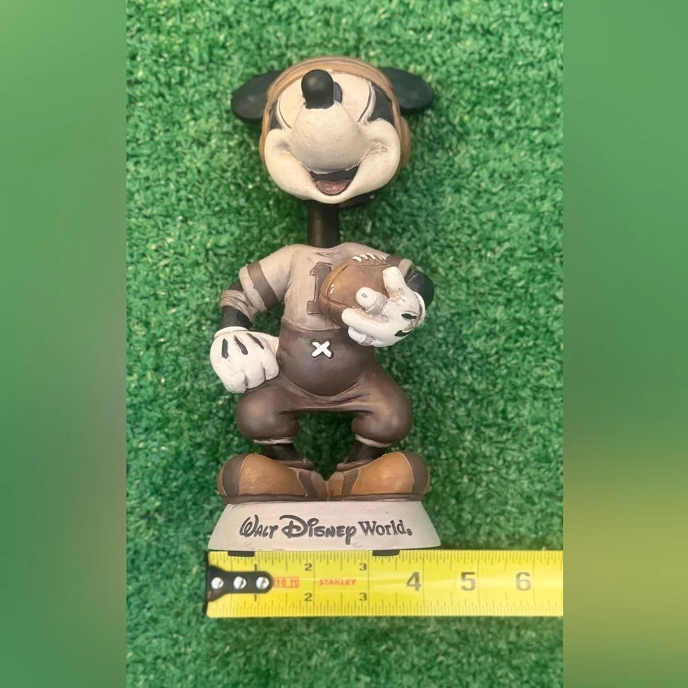 Disney Mickey Mouse Football Cake Topper - Brown and Black